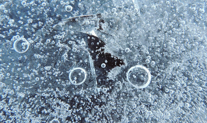 bubbles in water
